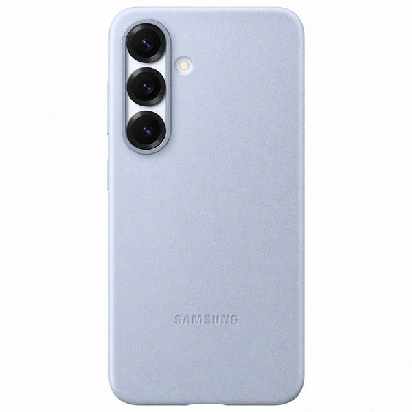 Originele KindSuit Vegan Leather Case Samsung Galaxy S25 - Lichtblauw