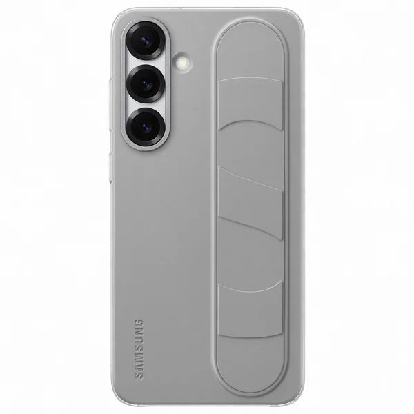 Originele Standing Grip Case Samsung Galaxy S25 Plus - Grijs
