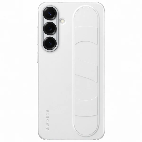 Originele Standing Grip Case Samsung Galaxy S25 Plus - Wit