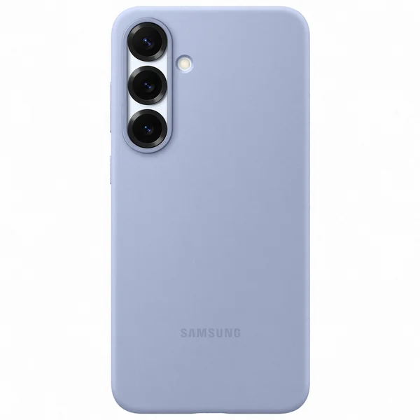Originele Silicone Backcover Samsung Galaxy S25 Plus - Lichtblauw