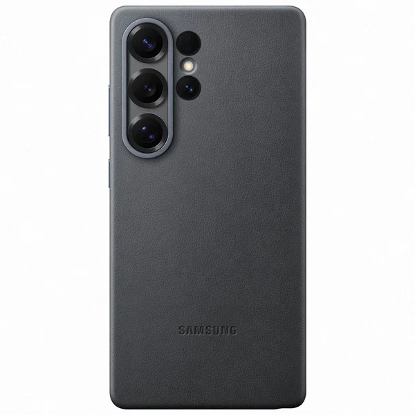Originele KindSuit Vegan Leather Case Samsung Galaxy S25 Ultra - Zwart