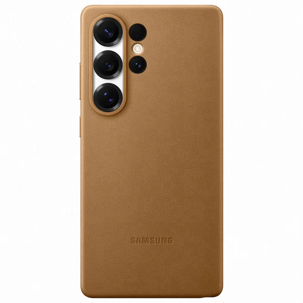 Originele KindSuit Vegan Leather Case Samsung Galaxy S25 Ultra - Bruin