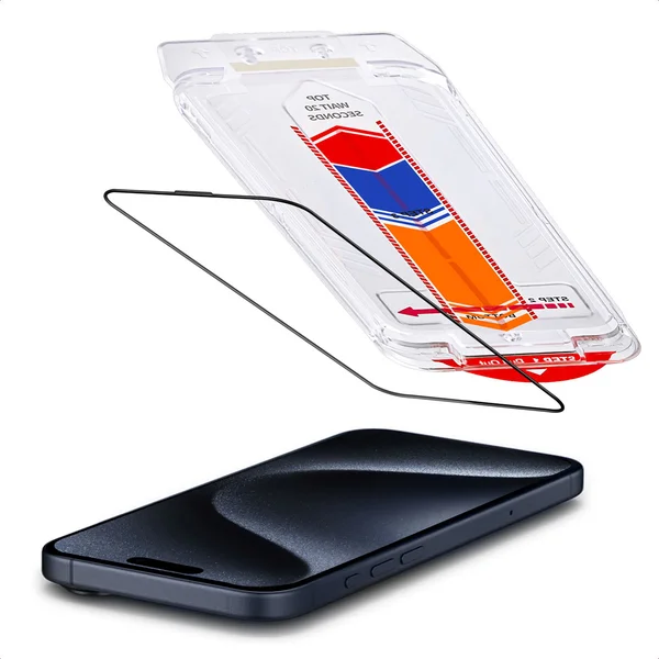 Accezz Gehard Glas Screenprotector + Applicator Apple iPhone 15 Pro Max Accezz Gehard Glas Screenprotector + Applicator Apple iPhone 15 Pro Max