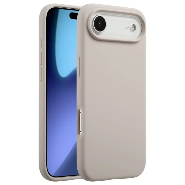Accezz Liquid Silicone Backcover met MagSafe Apple iPhone Air - Stone