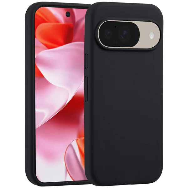 Accezz Liquid Silicone Backcover Google Pixel 11 / 11 Pro / 10 / 10 Pro - Zwart