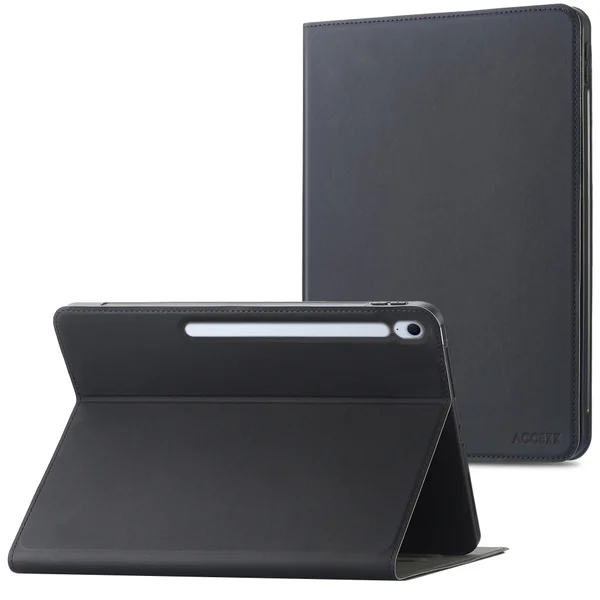 Accezz Classic Tablet Case Samsung Galaxy Tab S10 FE Plus - Zwart Accezz Classic Tablet Case Samsung Galaxy Tab S10 FE Plus - Zwart