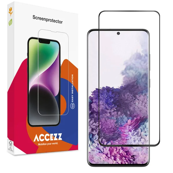 Accezz Gehard Glas Full Cover Screenprotector Samsung Galaxy S20 Accezz Gehard Glas Full Cover Screenprotector Samsung Galaxy S20