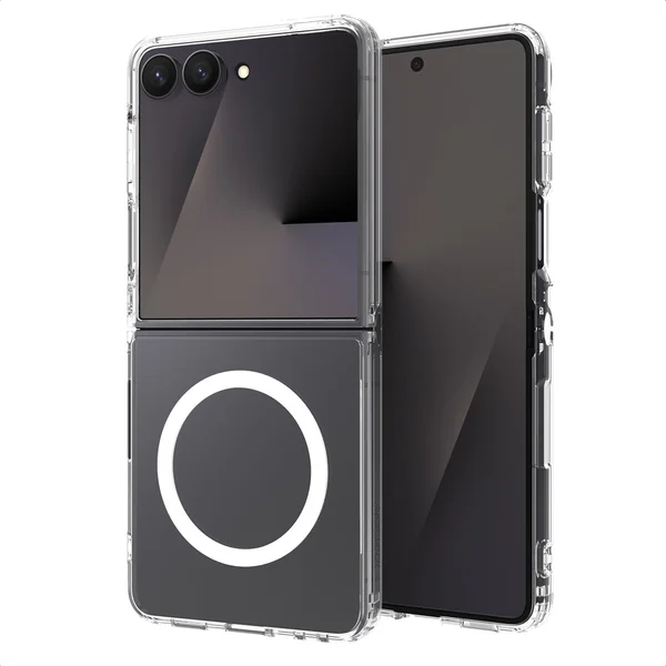 Accezz Xtreme Impact Backcover met MagSafe Samsung Galaxy Z Flip 7 - Transparant Accezz Xtreme Impact Backcover met MagSafe Samsung Galaxy Z Flip 7 - Transparant