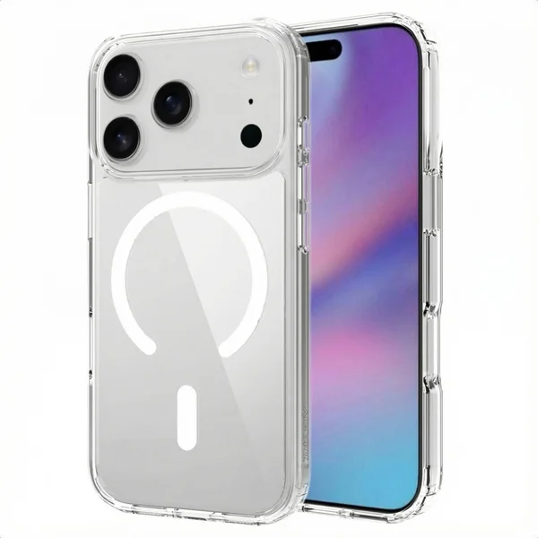 Accezz Xtreme Impact Backcover met MagSafe Apple iPhone 17 Pro - Transparant