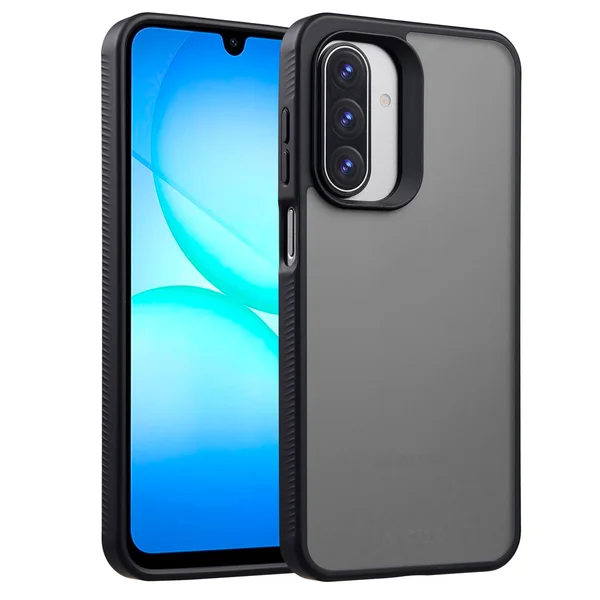 Accezz Rugged Frosted Backcover Samsung Galaxy A17 (5G) / (4G) - Zwart Accezz Rugged Frosted Backcover Samsung Galaxy A17 (5G) / (4G) - Zwart
