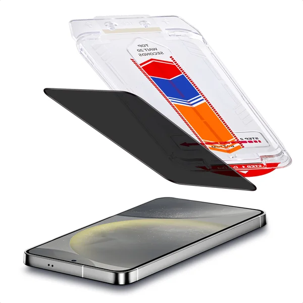 Accezz Gehard Glas Privacy Screenprotector + Applicator Samsung Galaxy S25 / S24 Accezz Gehard Glas Privacy Screenprotector + Applicator Samsung Galaxy S25 / S24