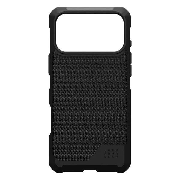 UAG Metropolis LT MagSafe Backcover Apple iPhone 17 Pro Max - Kevlar Black UAG Metropolis LT MagSafe Backcover Apple iPhone 17 Pro Max - Kevlar Black
