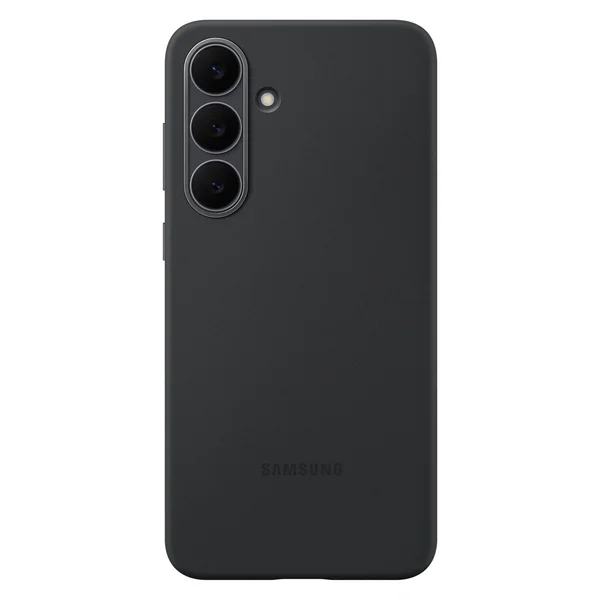 Originele Silicone Backcover Samsung Galaxy S25 FE - Zwart Originele Silicone Backcover Samsung Galaxy S25 FE - Zwart