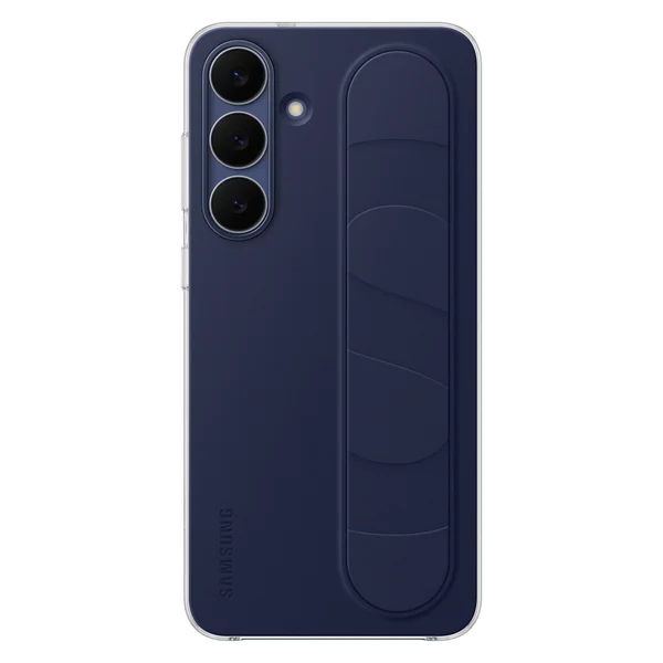 Originele Standing Grip Case Samsung Galaxy S25 FE - Dark Blue Originele Standing Grip Case Samsung Galaxy S25 FE - Dark Blue