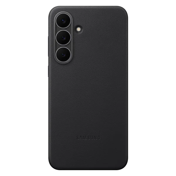 Originele KindSuit Vegan Leather Case Samsung Galaxy S25 FE - Zwart Originele KindSuit Vegan Leather Case Samsung Galaxy S25 FE - Zwart