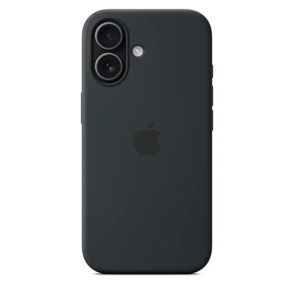 Siliconenhoesje met MagSafe Apple iPhone 17 - Zwart