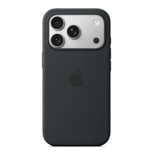 Siliconenhoesje met MagSafe Apple iPhone 17 Pro - Zwart