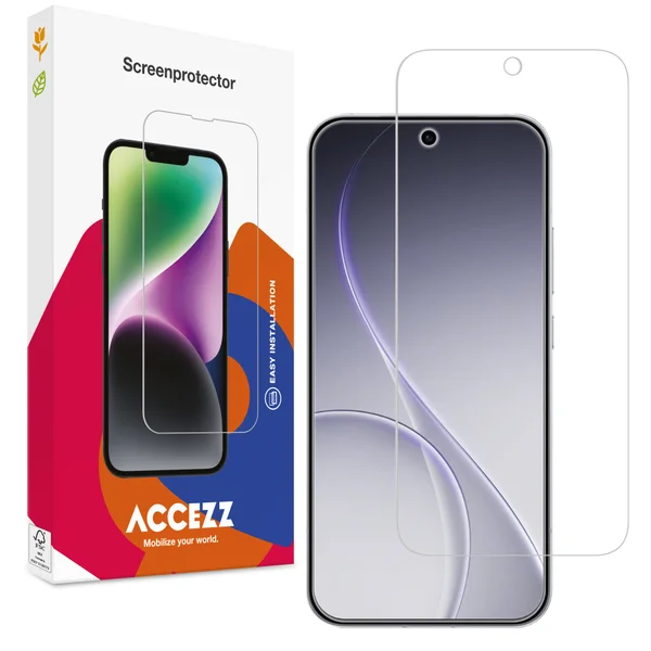 Accezz Gehard Glas Screenprotector Oppo Reno15 Pro (5G) Accezz Gehard Glas Screenprotector Oppo Reno15 Pro (5G)
