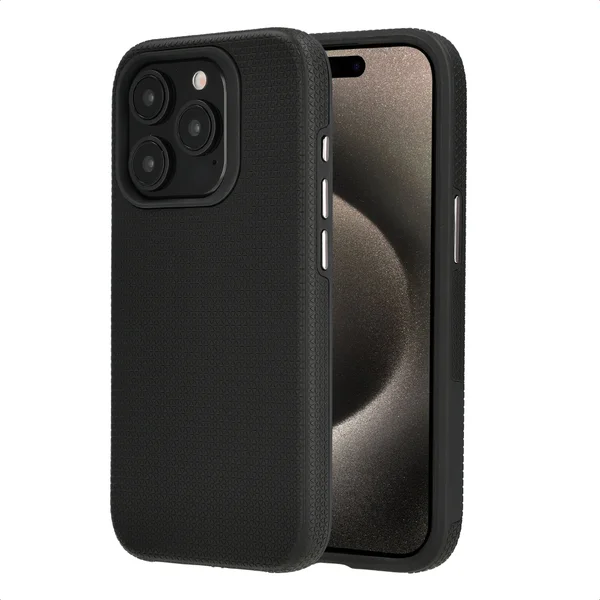 Accezz Tough Backcover met MagSafe Apple iPhone 15 Pro - Zwart
