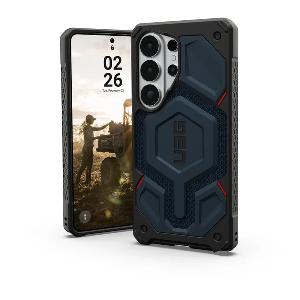 UAG Monarch Pro Backcover Samsung Galaxy S26 Ultra - Kevlar Mallard UAG Monarch Pro Backcover Samsung Galaxy S26 Ultra - Kevlar Mallard