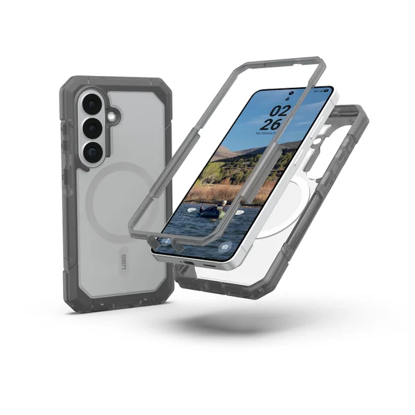 UAG Trooper Backcover met Magneet Samsung Galaxy S26 Plus - Ash Clear UAG Trooper Backcover met Magneet Samsung Galaxy S26 Plus - Ash Clear