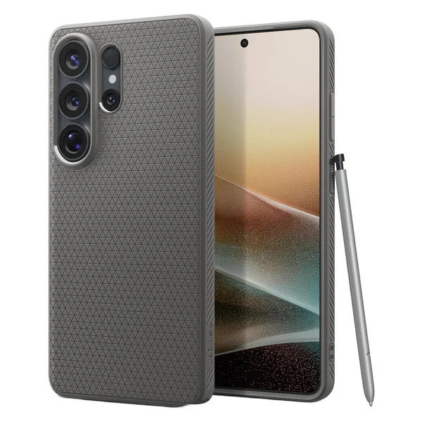 Spigen Liquid Air™ MagFit Backcover Samsung Galaxy S26 Ultra - Marble Gray