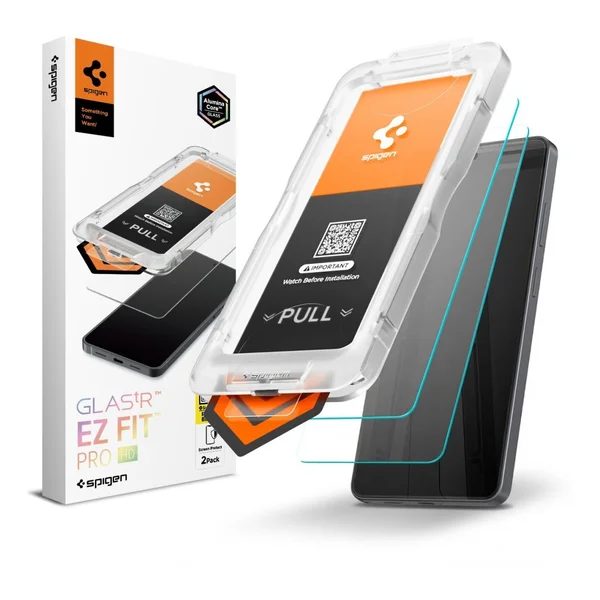 Spigen GLAStR EZ Fit Screenprotector 2 Pack + Applicator Samsung Galaxy S26 Ultra Spigen GLAStR EZ Fit Screenprotector 2 Pack + Applicator Samsung Galaxy S26 Ultra