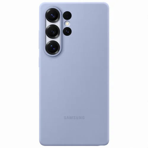 Originele Silicone Backcover Samsung Galaxy S25 Ultra - Lichtblauw