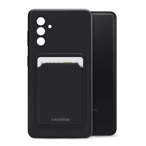 Mobilize Rubber Gelly Card Case Samsung Galaxy A04s/A13 5G Matt Black
