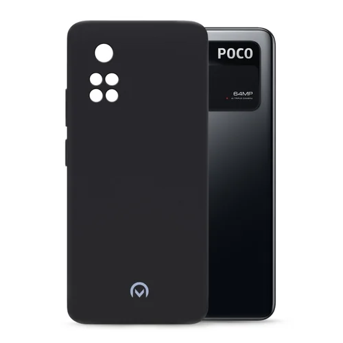 Mobilize Rubber Gelly Case Xiaomi Poco M4 Pro 4G Matt Black