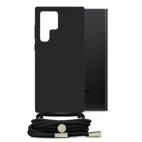 Mobilize Lanyard Gelly Case for Samsung Galaxy S22 Ultra 5G Black