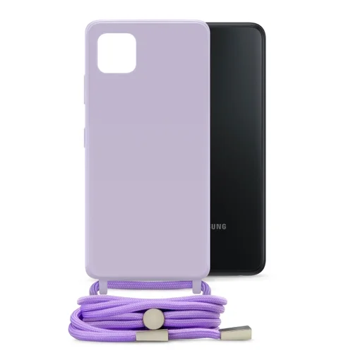 Mobilize Lanyard Gelly Case for Samsung Galaxy A22 5G Pastel Purple