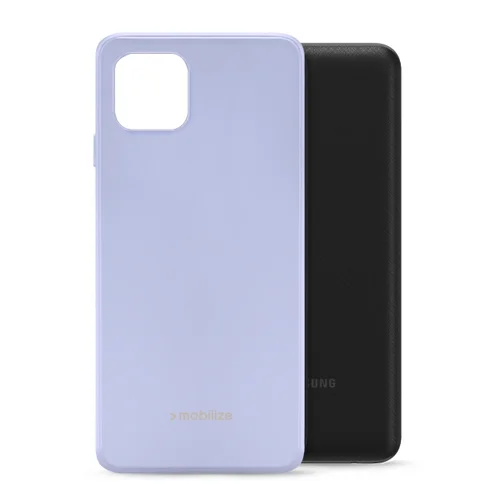 Mobilize Rubber Gelly Case Samsung Galaxy A03 Pastel Purple