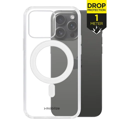 Mobilize Magsafe Compatible Naked Protection Case for Apple iPhone 15 Pro Max Clear