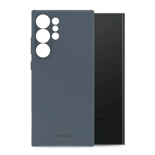 Mobilize Rubber Gelly Case Samsung Galaxy S24 Ultra 5G Matt Blue