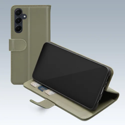 Mobilize Premium Gelly Wallet Book Case Samsung Galaxy A55 5G Green