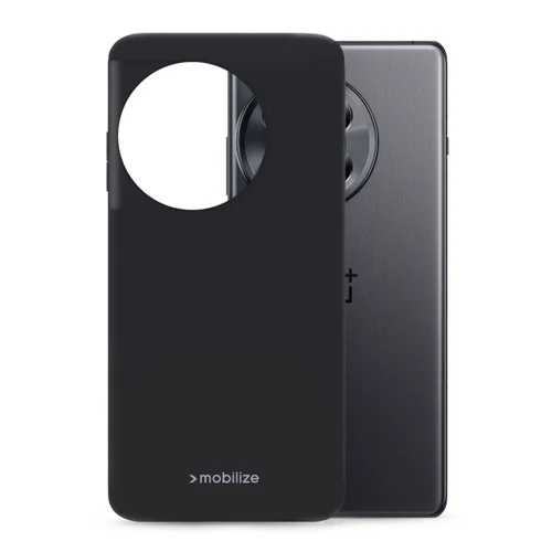 Mobilize Rubber Gelly Case OnePlus 12R Matt Black