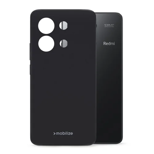 Mobilize Rubber Gelly Case Xiaomi Redmi Note 13 4G Matt Black