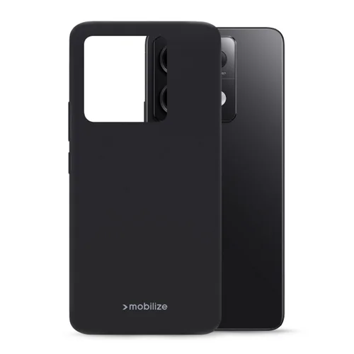 Mobilize Rubber Gelly Case Xiaomi Poco X6 5G/Redmi Note 13 Pro 5G Matt Black