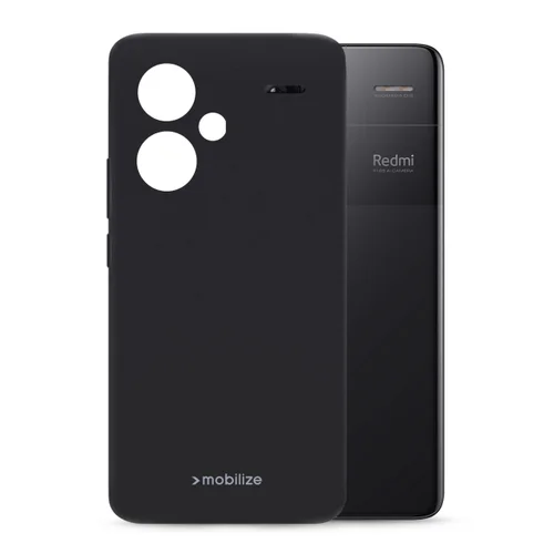 Mobilize Rubber Gelly Case Xiaomi Redmi Note 13 Pro+ 5G Matt Black