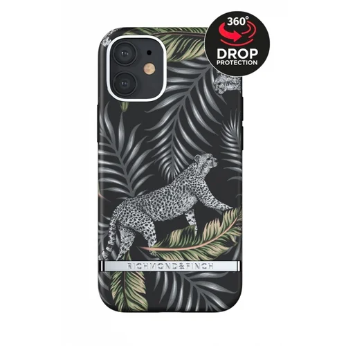 Richmond & Finch Freedom Series One-Piece Apple iPhone 12 Mini Silver Jungle