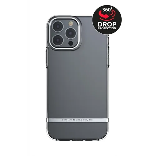 Richmond & Finch Clear Case Collection Apple iPhone 13 Pro Max Transparent/Silver