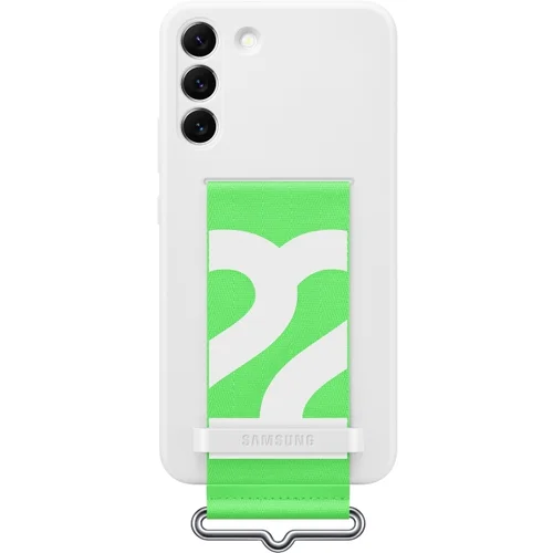 EF-GS906TWEGWW Samsung Silicone Cover with Strap Galaxy S22+ 5G White