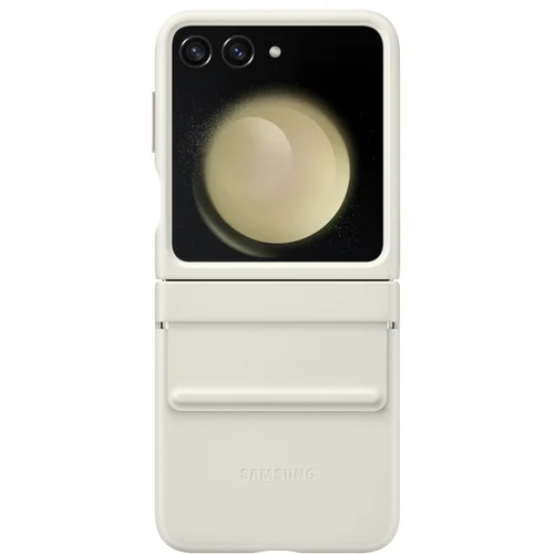 EF-VF731PUEGWW Samsung Flap Vegan Leather Case Galaxy Z Flip5 Cream