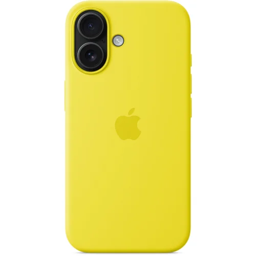 MYY73ZM/A Apple Silicone Case with MagSafe iPhone 16 Starfruit