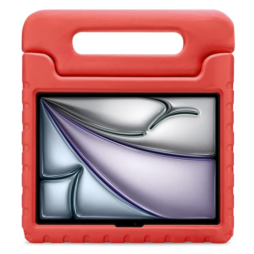 Xccess Kids Guard Tablet Case for Apple iPad Pro 12.9 (2018-2022)/iPad Pro 13 (2024/2025)/iPad Air 13 (2024/2025) Red