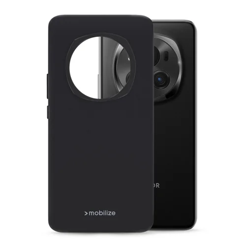 Mobilize Rubber Gelly Case Honor Magic6 Pro Matt Black