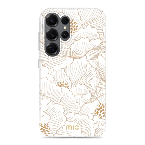 MIO White Roses Magsafe Compatible for Samsung S25 Ultra 5G