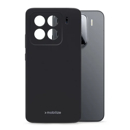 Mobilize Rubber Gelly Case Xiaomi 15 Matt Black