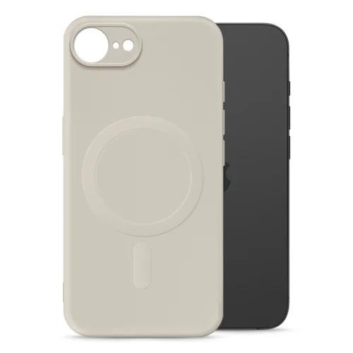 My Style Protective Flex Magsafe Compatible Case for Apple iPhone 16e Antique White
